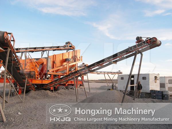 sand and stone production line